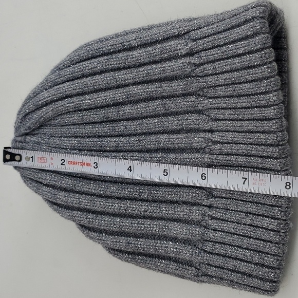 NEW Steve Madden Glitter Beanie Skullie Hat Cap - Picture 7 of 8